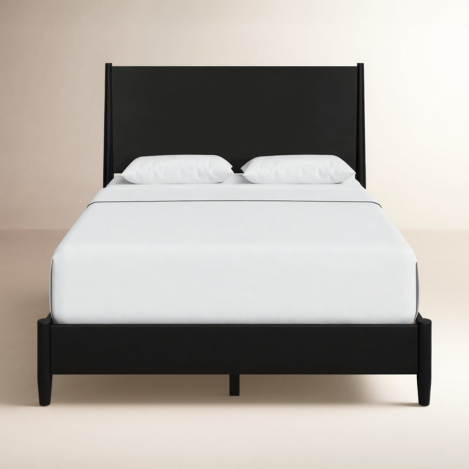 Williams Low-Profile Bed, Queen, Black