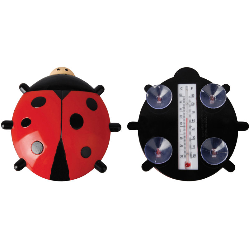 Ladybird Window Thermometer