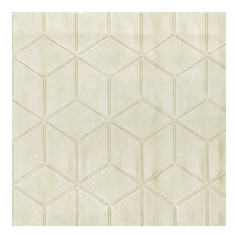 Modern Luxury Geometric Wallpaper Roll, Champagne