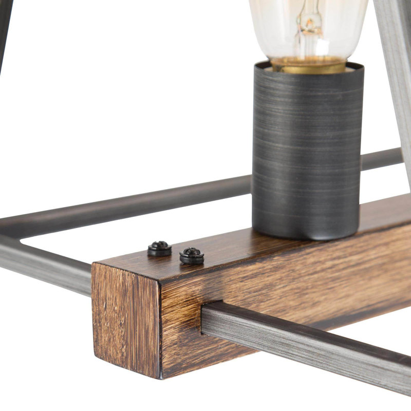 Gatlin 5-Light Modern Farmhouse Linear Kitchen Island Light