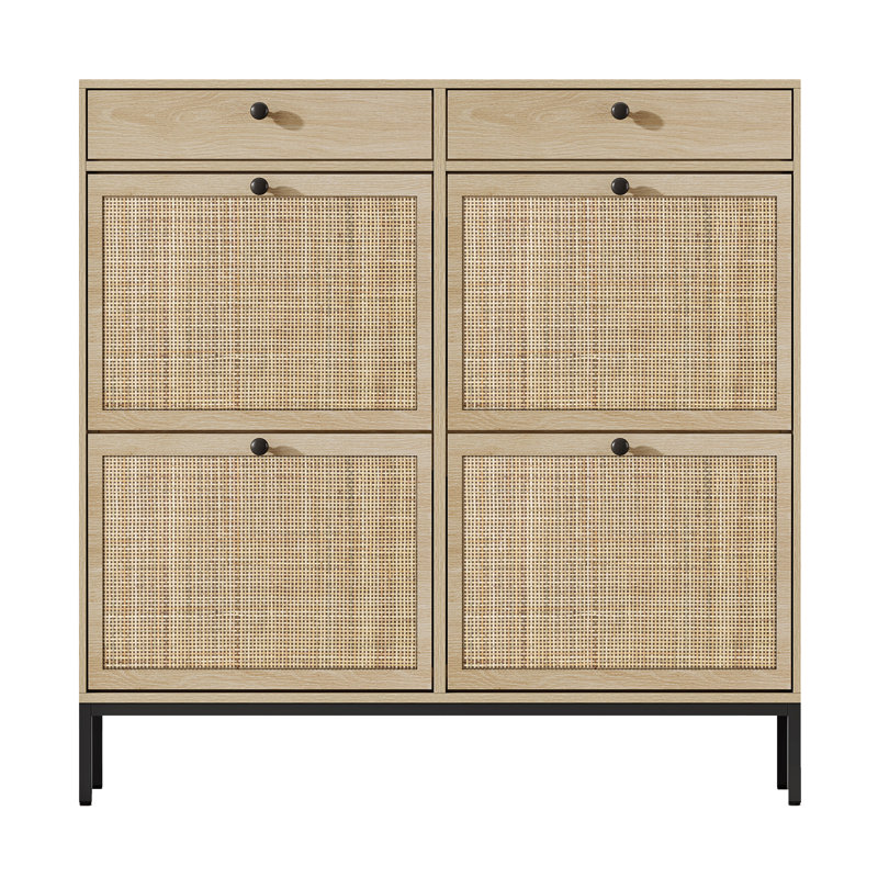 16 Pair Shoe Storage Cabinet