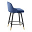 Swivel Upholstered 26"/29" Counter & Bar Stool With Solid Metal Frame and Velvet Back-12072511-28795500