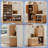 Shoe Storage Cabinet With Ample Storage And Bench For Hallway And Entryway(Oak)-78717315