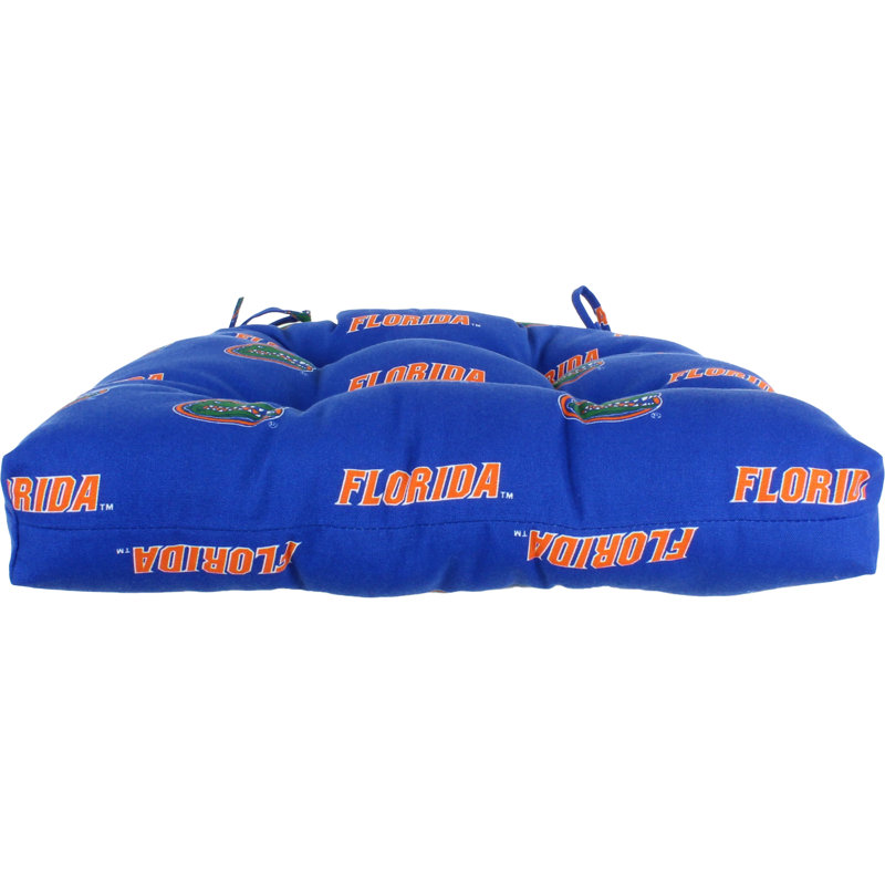 Coussin de chaise d’intérieur/d’extérieur à dîner de floride NCAA