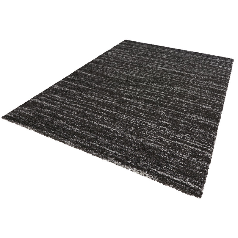 Nomadic Dark Grey Rug, Rectangular 200 x 290cm