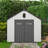 iYofe 8 ft. W x 10 ft. D Resin Storage Shed