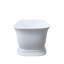 Fireclay 67'' x 31.5'' Soaking Acrylic Bathtub-63792735