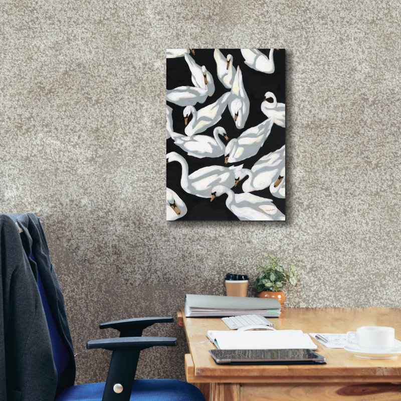 'Bevy 2' by Haley Knighten Canvas Wall Art
