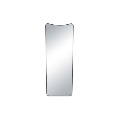 Iris Brass Framed Wall Mirror