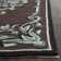 Sedgemoor Hand-Hooked Dark Brown/White/Blue Area Rug