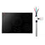 Plaque de cuisson à induction 30 po, 5 brûleurs, cuisinière électrique intégrée 220 V 9 200 W, brûleur à induction pour la cuisine, avec 9 niveaux de puissance, écran tactile à DEL, surface en vitrocéramique, verrou pour enfant