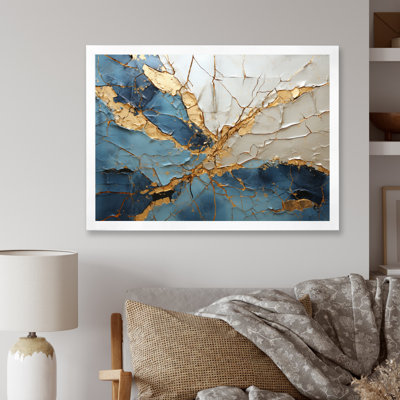 Lightning Electric Veins Patchwork II, reproduction d'art sur toile