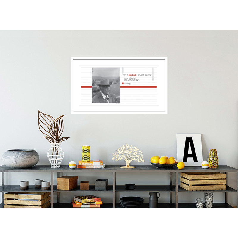 «See a Building» par, estampe numérique encadrée, H 24,31 po x l 41,5 po