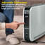 Russell Hobbs® Rhcvhtf2004, 2kw Digital Touch Panel Convection Heater With Turbo Fan And Remote In White