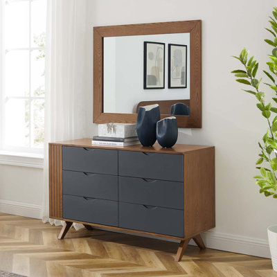 Commode et miroir Dylan par Modway