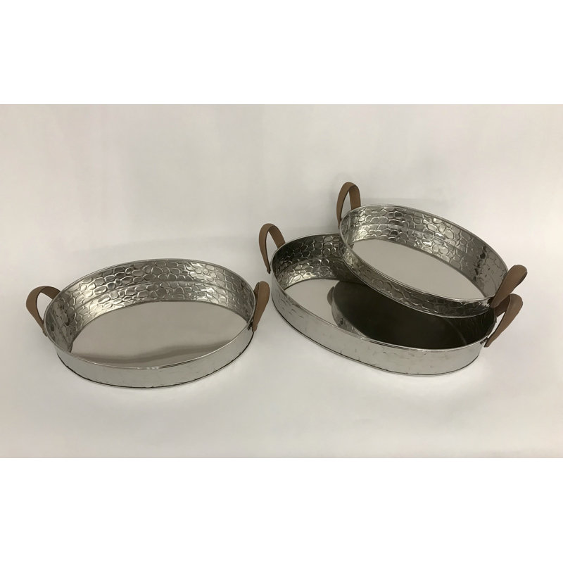 Adelia Metal Tray - Set of 3