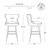 Carline Caraline Swivel Counter & Bar Stool-101041299-101041300