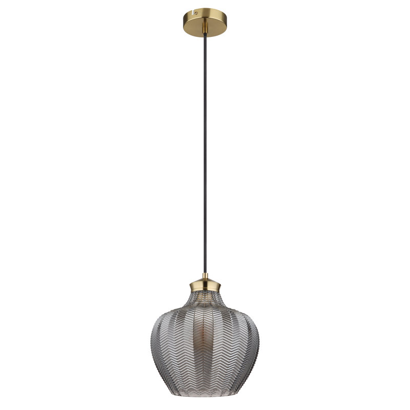 Daviid 1 - Light Gold Pendant