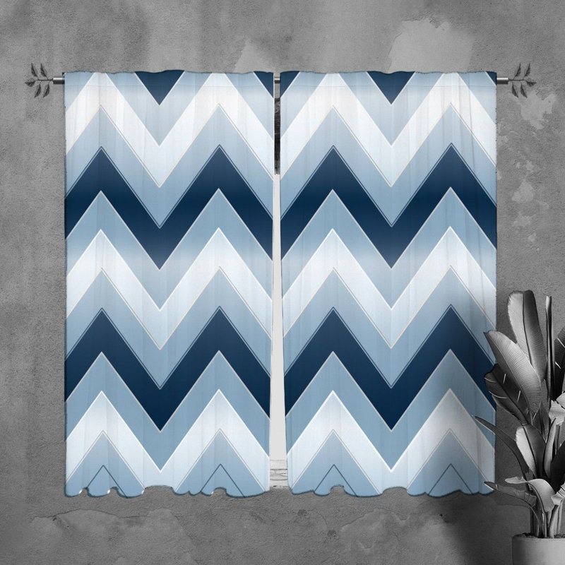 Paire de rideaux obscurcissant en polyester Myarose, L 20 po x L 82 po