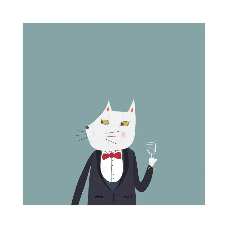 Cheers! 1 Piece Wrapped Canvas Wall Art, 93.98 cm H x 93.98 cm W x 3.175 cm D