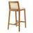 Monarch Wood And Rattan Counter Stool-102521182