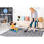 Tapis gris 5 x 7 po-1192401258