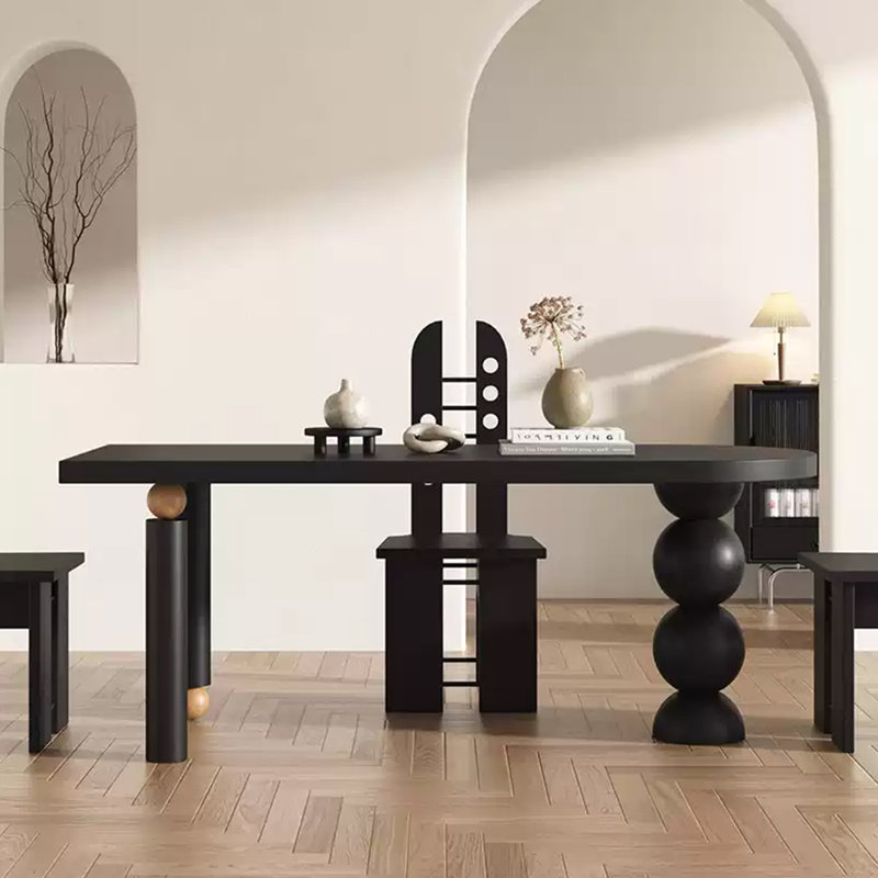 Table de salle à manger 70,87 po, 29.53" H x 70.87" W x 31.5" D