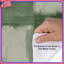 Housses de couette abstraites vertes et beiges-126684518