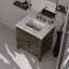 30 po X P 22 po Ensemble de meuble-lavabo simple D avec comptoir en marbre de Carrare et robinet-1662934111-1662934109