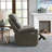 38.8" W Chenille Power Recliner-2116945527