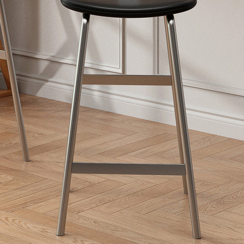 Chaise d'appoint noire à dossier solide (ensemble de 8), 8, 40.55"