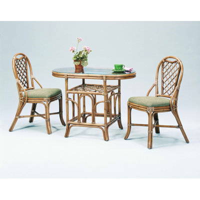 Arbor Oval Glass Dining Table