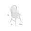 Chaise d'appoint en bois massif Bella Bella-14824100