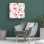 Art mural sur toile tendue - «Key West Pattern» de Suzanne Allard pour décoration de salon, de chambre à coucher ou de bureau - 18 x 18