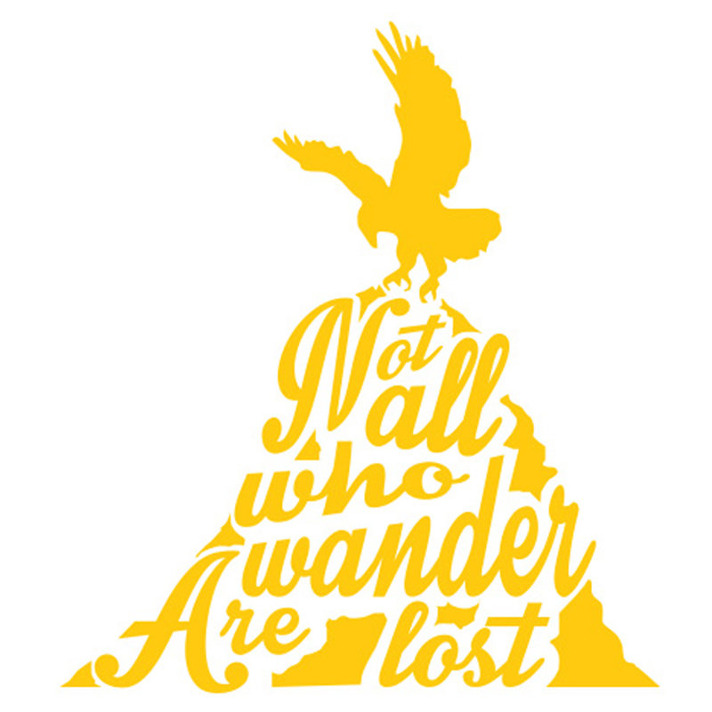 Wall Decal, Dark Yellow