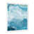 Impression blanche sur toile encadrée