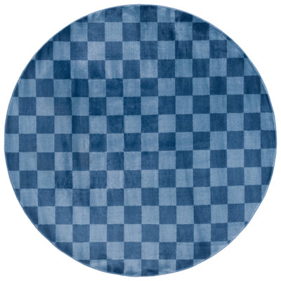 Lavone Performance Checkered Rug