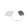 4" LED Canless Recessed Ultra Slim Downlights Round 9W 5CCT Tunable