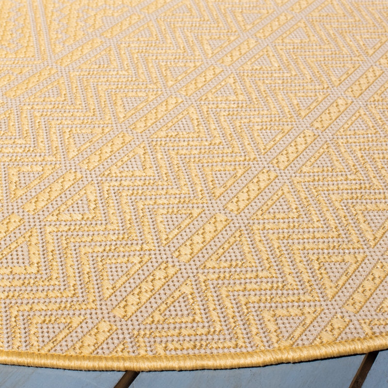 Nave Performance Solid Color Indoor/Outdoor Area Rug, Rectangle 2'7" x 5'