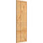 TimberCraft 5 3/8 "encadré avec panneaux n-lattes avec Z-Bar, cèdre rouge de l'Ouest-36420976-36420917