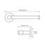 Metro Toilet Paper Holder - Wall Mount - 3" Brass/Matt Black-1274754403