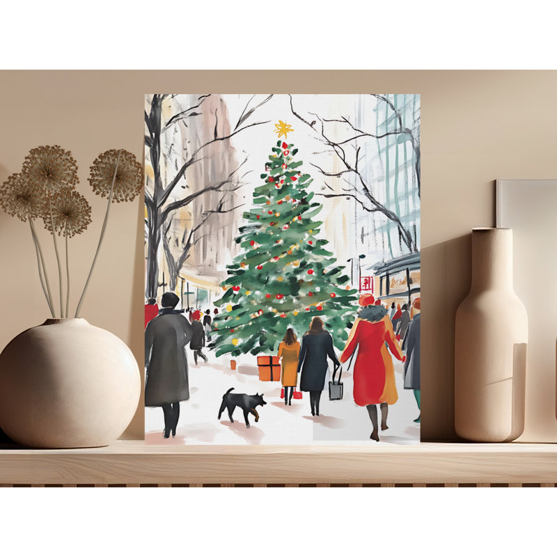 Duell 1 Piece Wrapped Canvas Wall Art Set, 9x12