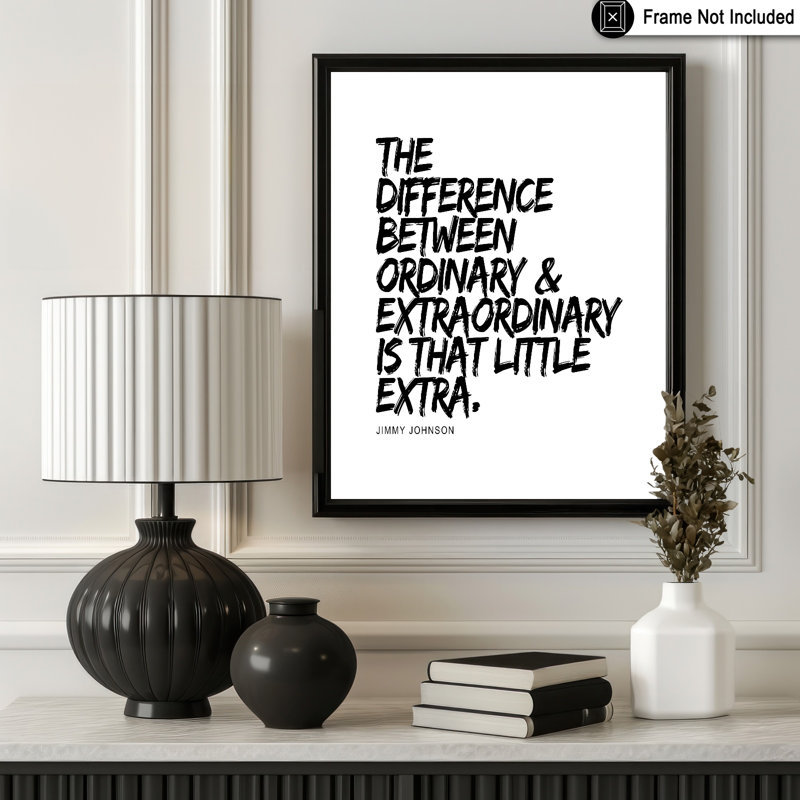 Ordinaire et extraordinaire, Unframed, Poster, 12"H x 16"W
