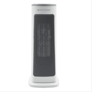 Spear & Jackson 2000W 53 BTU Electric Tower Space Heater with Adjustable Thermostat