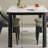 Modern simple rock plate dining table sets-106744105