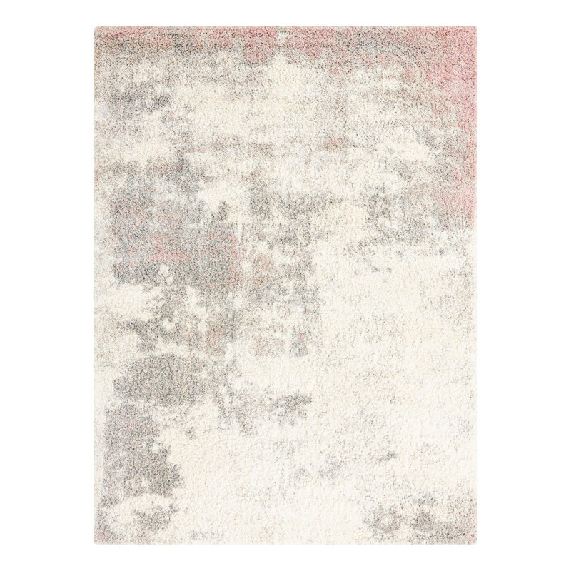 Performance Abstract Indoor Rug, Rectangle 9'10" x 13'
