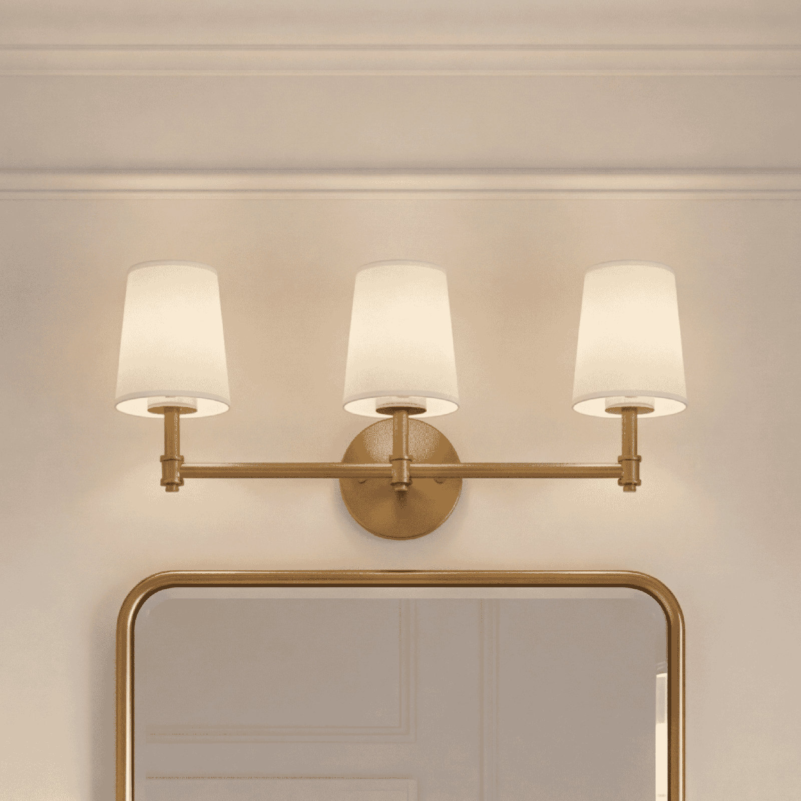 Arieyanna 3-Light Dimmable Vanity Light