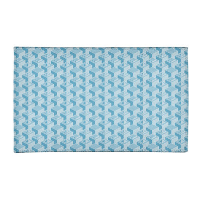 Chenille Geometric Indoor Rug
