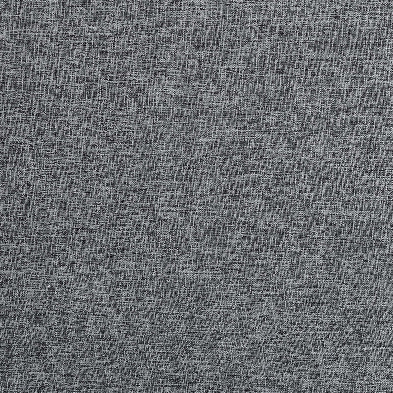Canapé modulaire rembourré avec pieds en métal, Gris foncé