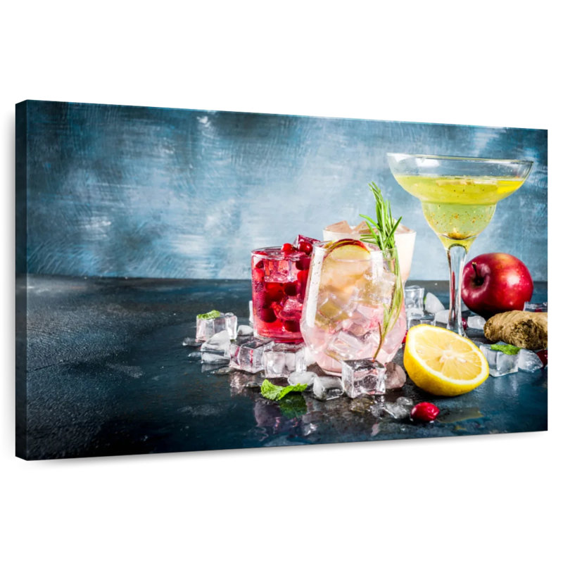 Bar et cocktail Yarlin, H 30 po x l 45 po